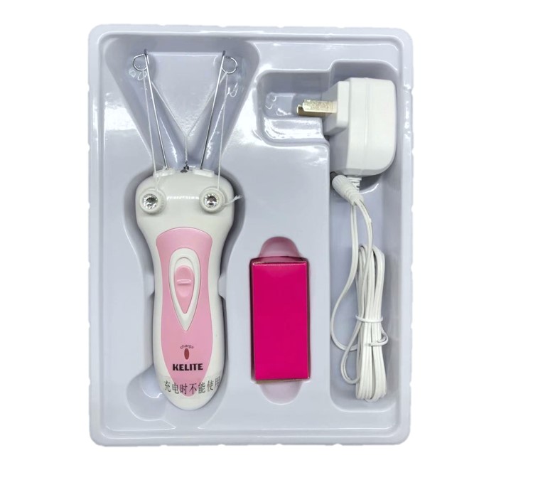 Does this 4 in 1 lady shaver set feature an easy-clean design?